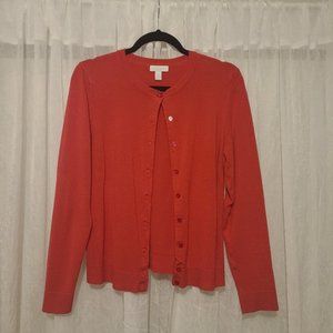 2 for $20 Sale!!! Charter Club Fushia Cardigan